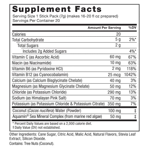 FORCE FACTOR Liquid Labs Electrolytes Powder, Hydration Packets to Make Electrolyte Water with 5 Essential Electrolytes, Vitamins, Minerals, and Antioxidants, Lemon-Lime Flavor, 20 Stick Packs