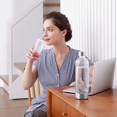Philips Stainless Sparkling Water Maker Soda Maker Machine for Home Carbonating with BPA free PET 1L Carbonating Bottle, Compatible with Any Screw-in 60L CO2 Exchange Carbonator(NOT Included), White