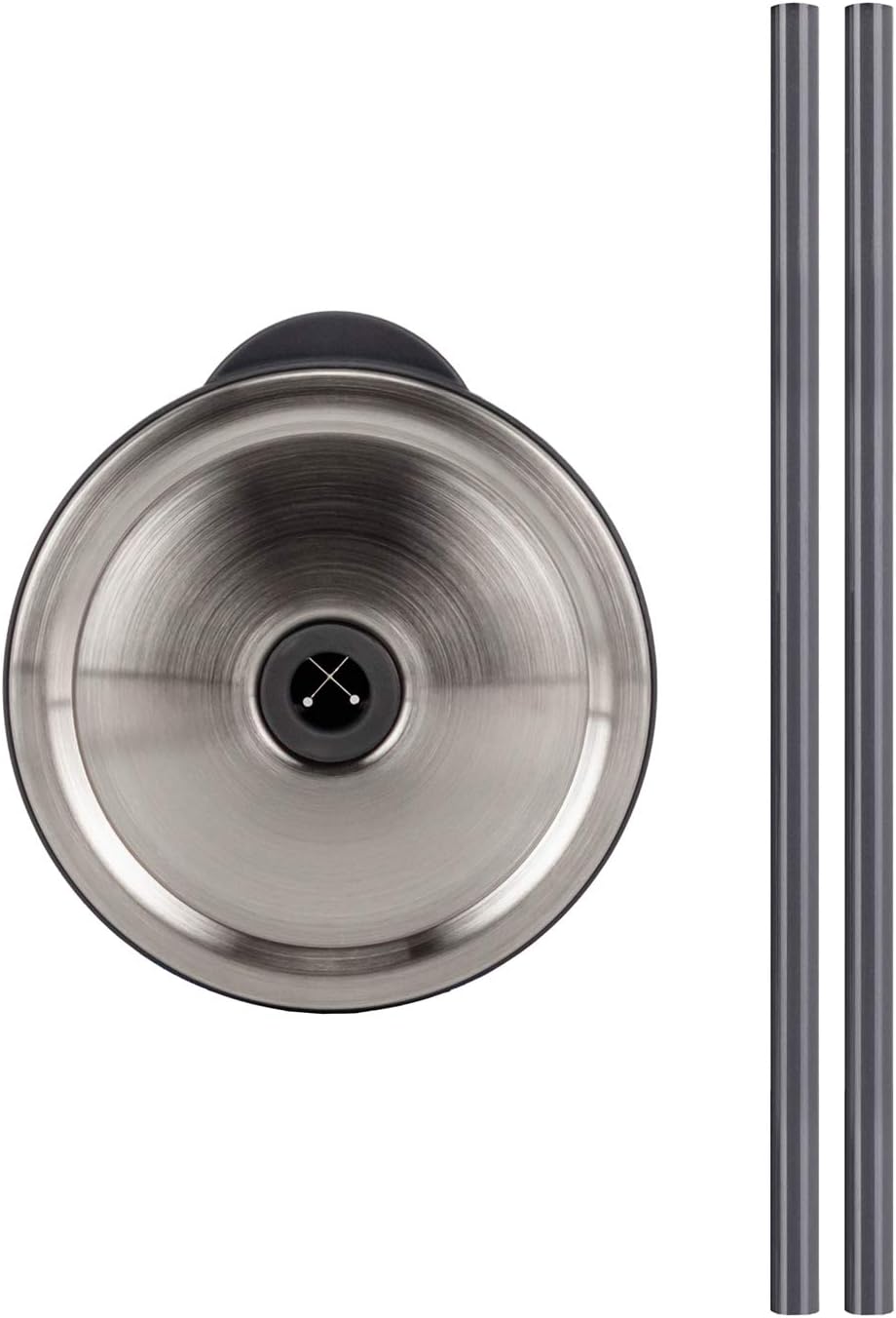 Reduce Vacuum Insulated Cold 1 Pro Tumbler-Mug Lid - Vacu-Shield Technology Keeps Drinks Colder for Longer - Includes 2 Straws - Fits most 30-50oz Tumblers or Mugs