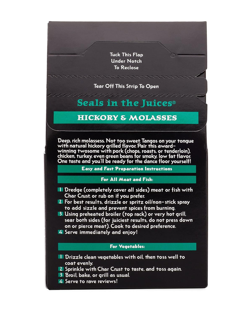 Char Crust Dry-Rub Seasoning, Hickory and Molasses, 4 Oz (Pack of 1)