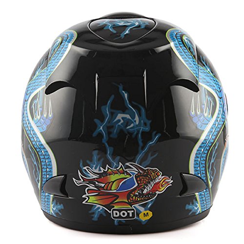 WOW Motorcycle Street Bike Full Face Helmet