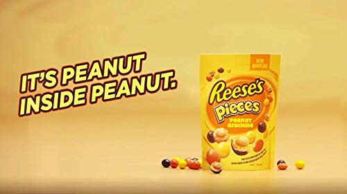 REESE PIECES Chocolate Candy filled with Peanuts, 200 Gram