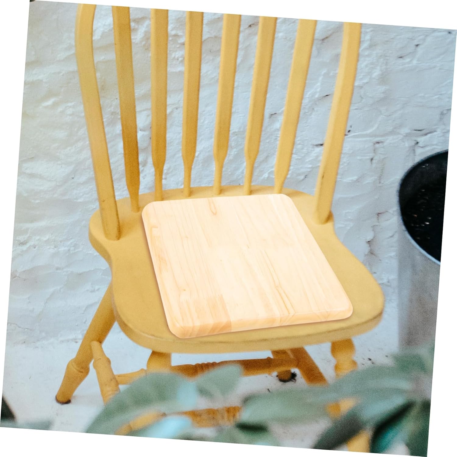 DOITOOL Square Stool Home Stool Seat Replacement Square Dining Table Stool Seat Replacement for Wooden Stool Square Wooden Chair Seat Replacement Wooden Stool Seat Solid Wood Frp