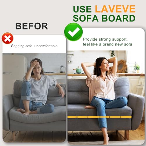Heavy Duty Couch Cushion Support for Sagging Seat 20.5''x81'', Thicken Solid Wood Sofa Under Cushions Boards,Perfectly Fix and Protect Seat, Extend Sofa Life