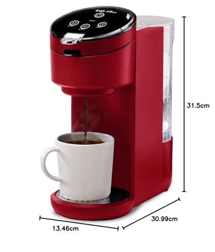 Instant Solo Single Serve Coffee Maker, From the Makers of Instant Pot, K-Cup Pod Compatible Coffee Brewer, Includes Bold Setting and 40oz. Water Reservoir, Brew 8 to 12oz., Black