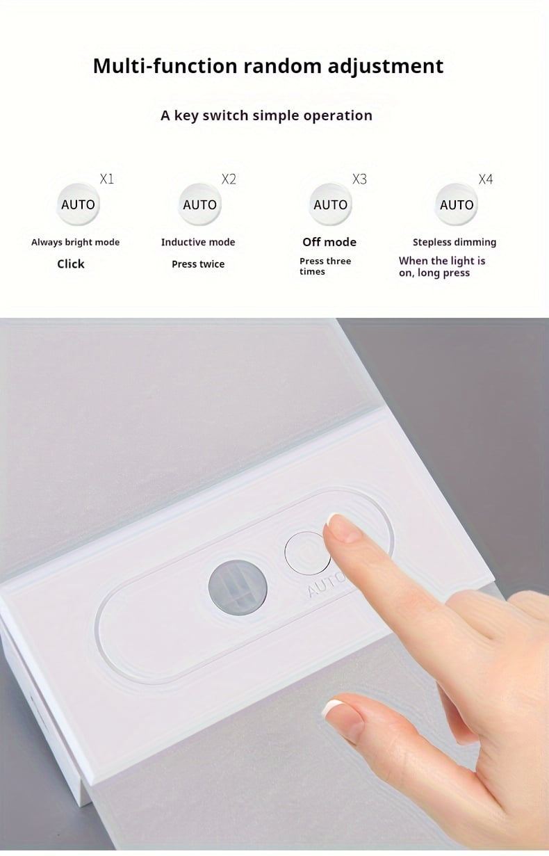 Battery Operated Wall Sconce, Wall Lights For Bedroom Living Room Hallway Decor, Rechargeable Motion Sensor Light Indoor, Magnetic Closet Lights, Wireless Under Counter Lights For Kitchen