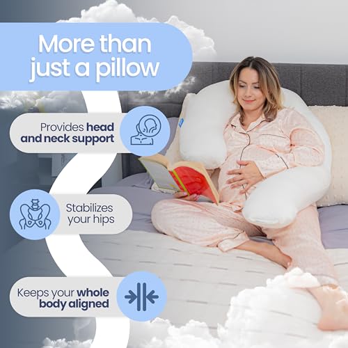 Contour Swan Body Pillow w/Pillowcase & Mesh Laundry Bag - As Seen on TV