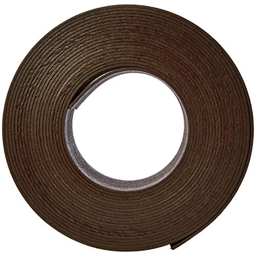 Amazon Basics Landscape Edging Coil, 10 Stakes, 5 inch x 40FT, Brown