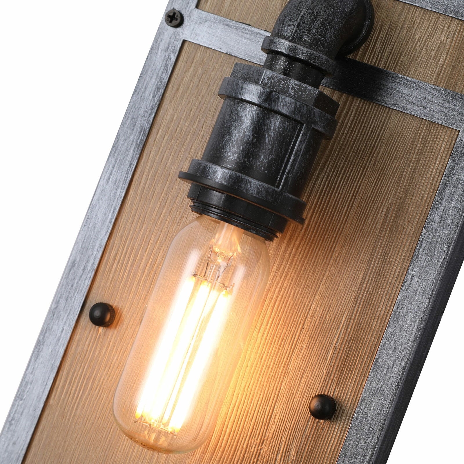 Farmhouse Wall Light Fixture Sconce Vintage Industrial Rustic Metal Wall Lamp