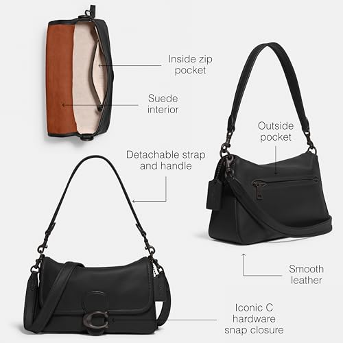 Coach Womens Soft Calf Leather Tabby Shoulder Bag