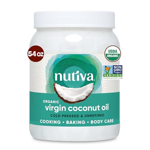 Nutiva Organic, Unrefined, Virgin Coconut Oil, 54-ounce