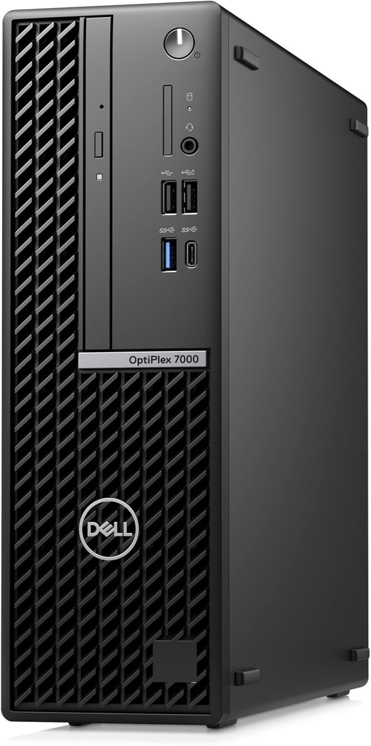 Dell OptiPlex 7000 Desktop Computer - Intel Core i5 12th Gen i5-12500 Hexa-core (6 Core) 3 GHz - 16 GB RAM DDR4 SDRAM - 512 GB M.2 PCI Express NVMe 3.0 x4 SSD - Small Form Factor - Black