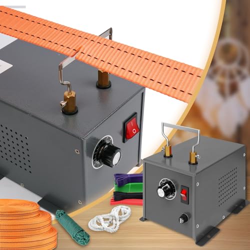 Electric Rope Cutter Hot Knife Thermal Cutting Tool for Fabric Nylon Webbing Belting Ribbon - Seatld Hot Wire Cutting Tool (60W Seat-type rope cutter with fan)