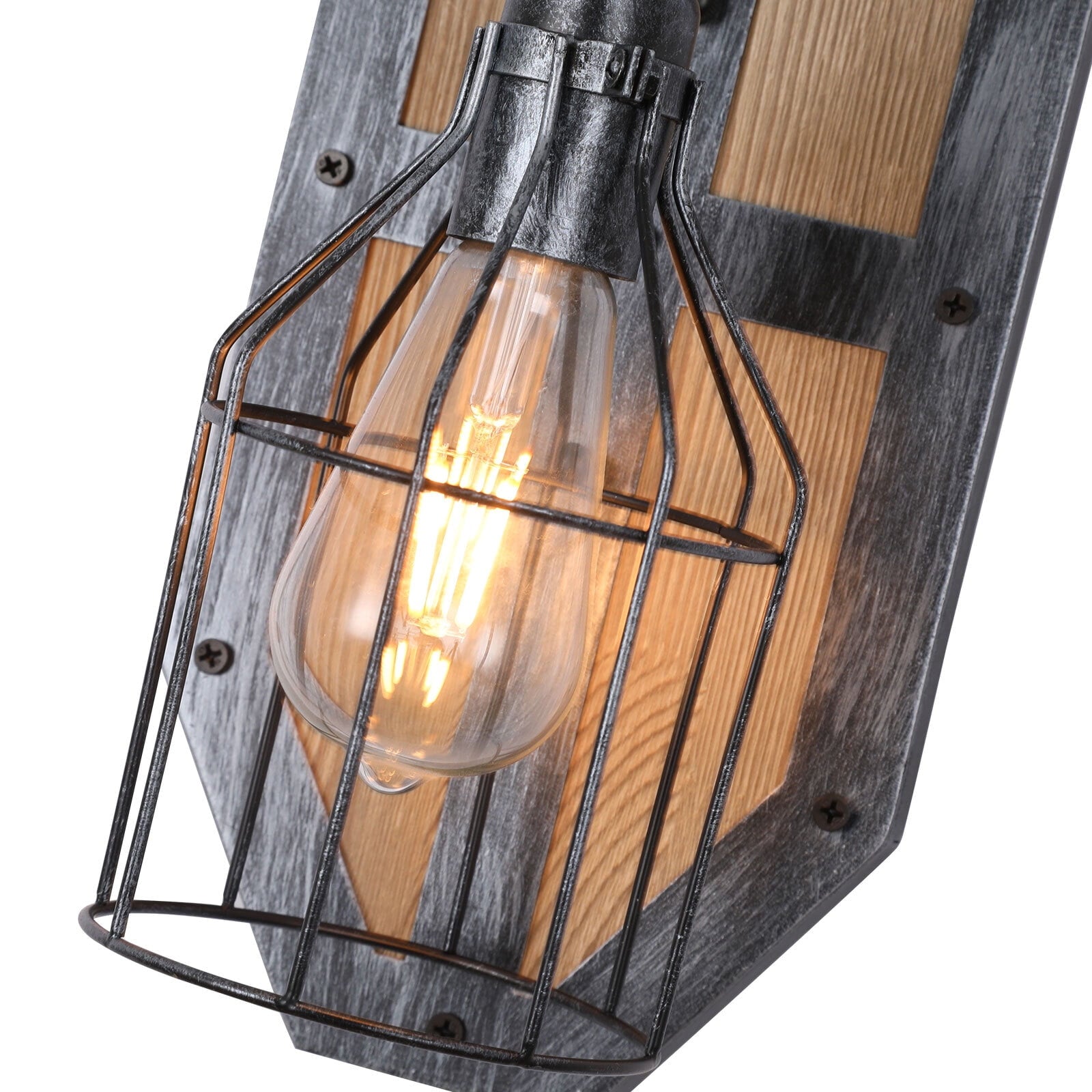 Farmhouse Wall Light Fixture Sconce Vintage Industrial Rustic Metal Wall Lamp