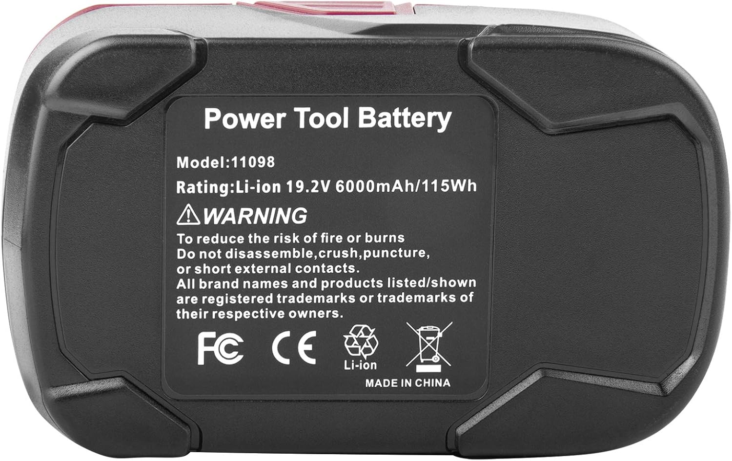 C3 19.2V 6000mAh Lithium Battery Replacement for Craftsman C3 XCP 11375 130279005 1323903 130211004 11045 315.115410 315.11485 Cordless Power Tools (2 Packs)