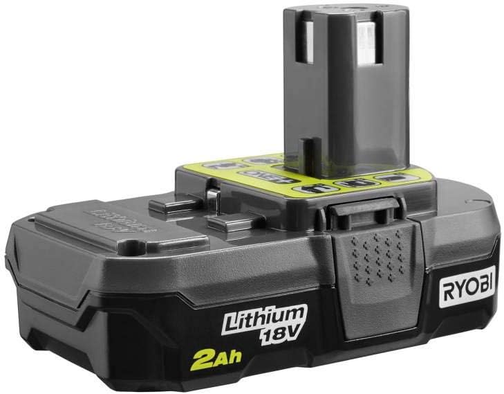 RYOBI P161 (P190 2 pack ) 18 volt ONE+ 2.0Ah Compact Lithium-Ion Battery
