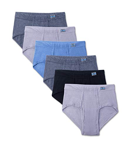 Fruit of the Loom Men's Cotton Mid-Rise Fashion Briefs 3-Pack