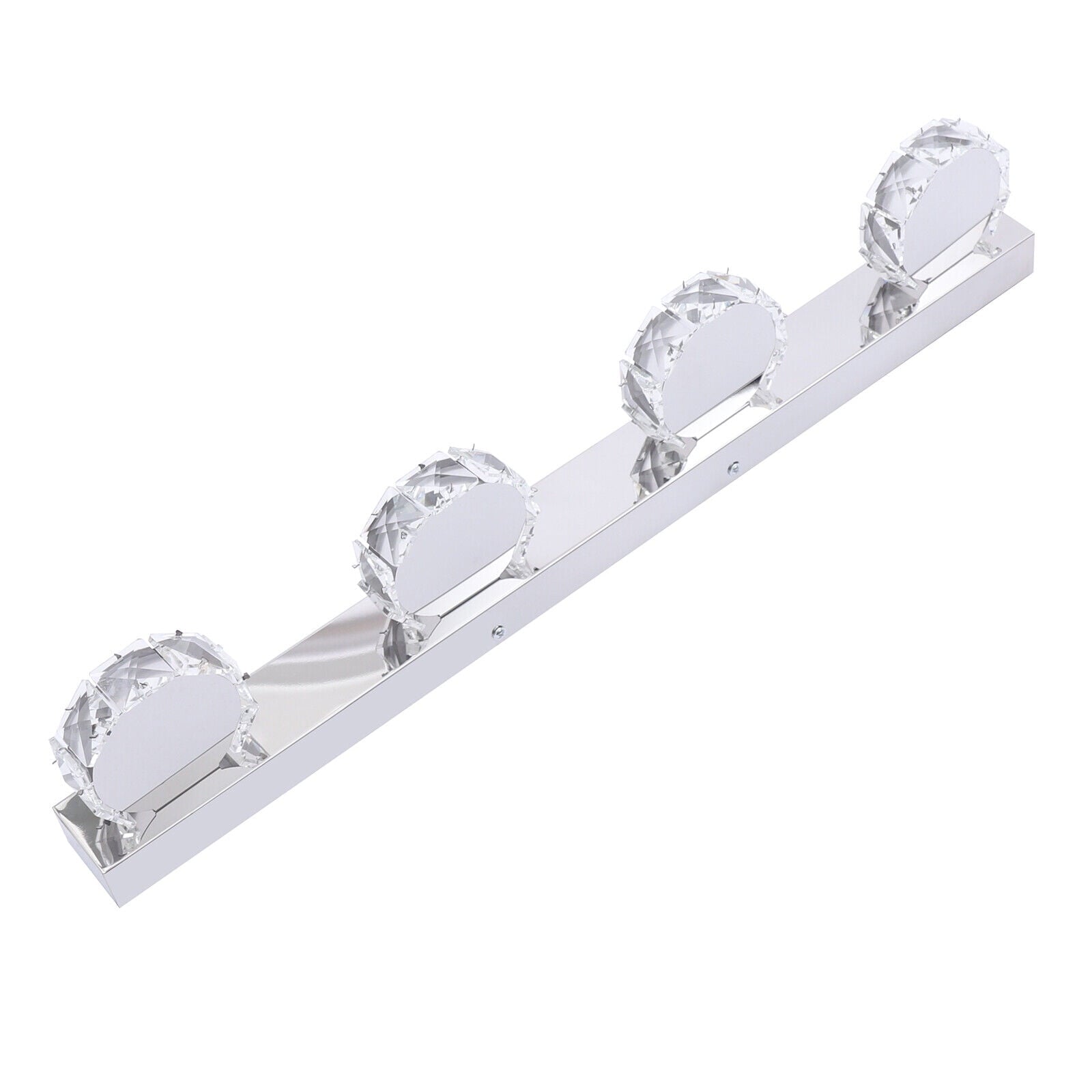 Modern LED Crystal Mirror Light Front Wall Lamp Bathroom Vanity Light Fixture for Bathroom, Mirror-front