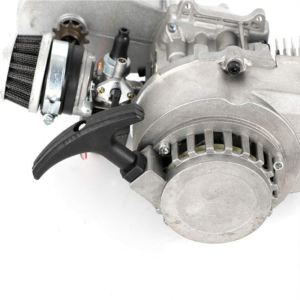 TFCFL 49CC 2 Stroke Pull Start Engine Motor Unit, Mini Pocket Dirt Bike ATV/Scooter Pull Start