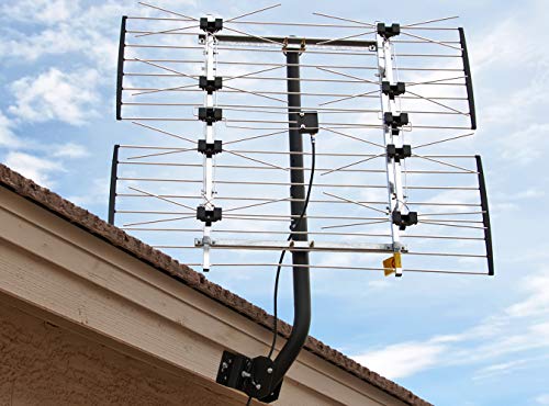 Channel Master EXTREMEtenna Long Range Multi-Directional Outdoor TV Antenna - 80 Mile Range - Preassembled - Install on Rooftop or Attic | CM-4228HD