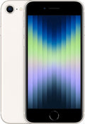 Tracfone Apple iPhone SE 5G (3rd Generation), 64GB, White - Prepaid Smartphone (Locked)