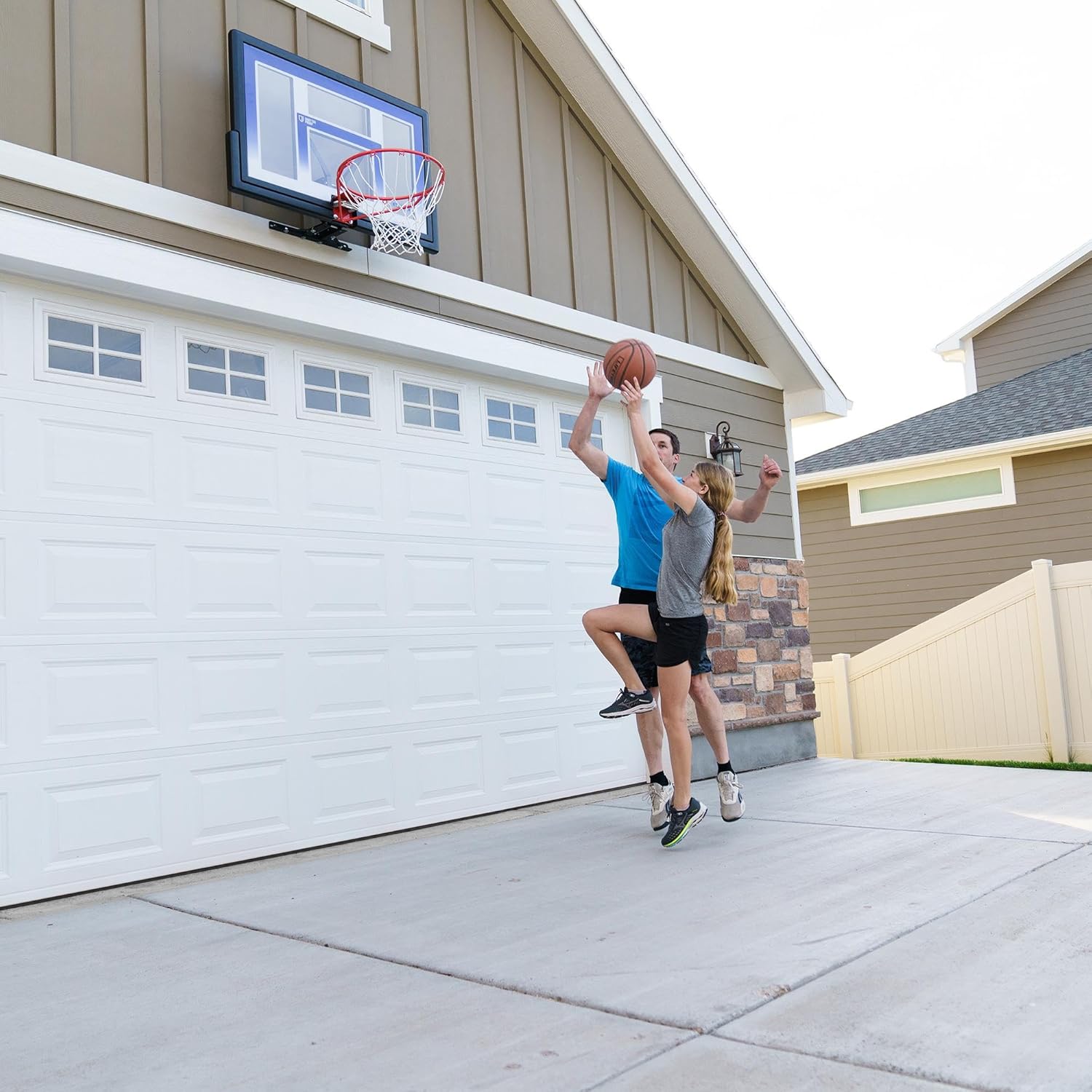 Lifetime 73621 48 in. Fusion Acrylic Backboard and Rim Combo