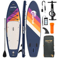 PORTAL SUP Inflatable Paddle Board for Adults 10'6'' Stand Up Paddleboard,Non-Slip Deck Blow up Paddle Boards with Adjustable Paddle, Carry Bag, and Repair Kit