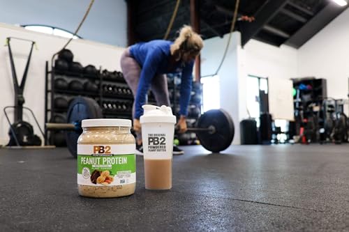 PB2 Performance Peanut Protein Powder with Madagascar Vanilla – [2 lb/32 oz Jar] – 20g of Vegan Plant Based Protein Powder, Non GMO, Gluten Free, Non Dairy