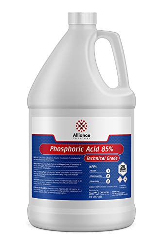 Phosphoric Acid 85% Technical Grade - 1 Gallon - Uses: PH Control and Adjustment, Corrosion Inhibitor, Activating Agent, Personal Care, Pharmaceutical, Agriculture - Made in America