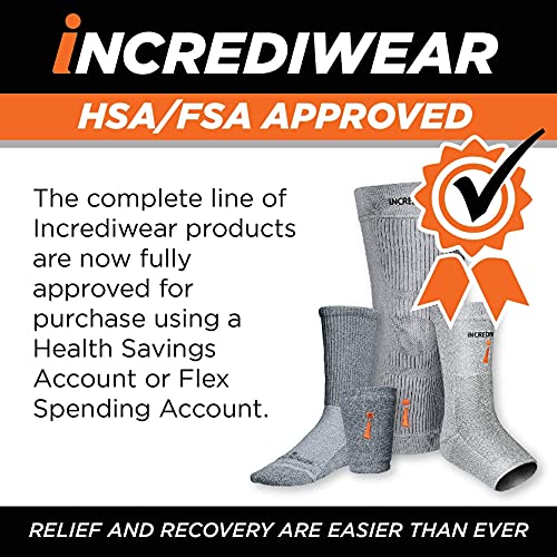 Incrediwear Knee Sleeve – Knee Braces for Knee Pain, Joint Pain Relief, Swelling, Inflammation Relief, and Circulation, Knee Support for Women and Men