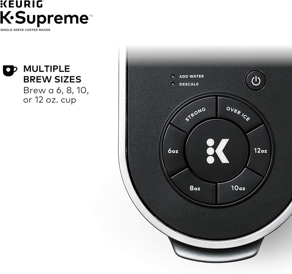 Keurig K-Supreme Single Serve K-Cup Pod Coffee Maker (Black)