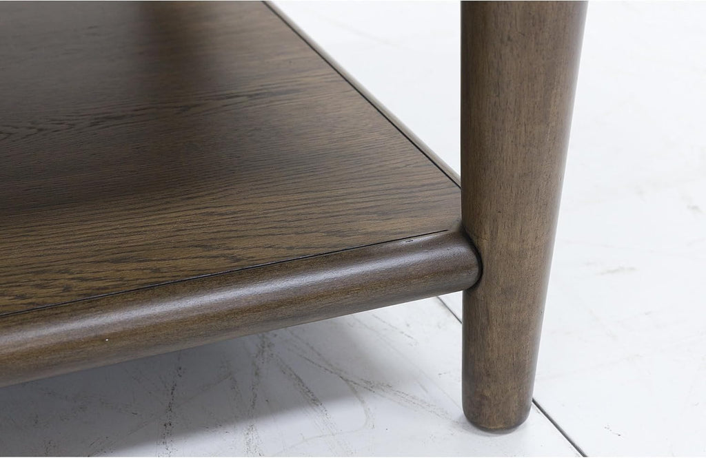 Signature Design by Ashley Roanhowe Coffee Table, 50" W x 26" D x 19" H, Dark Brown