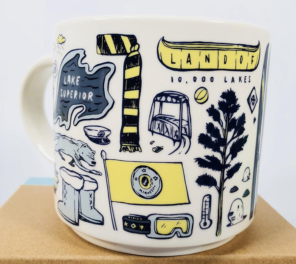 Starbucks Minnesota Mug Been There Series Across the Globe Collection