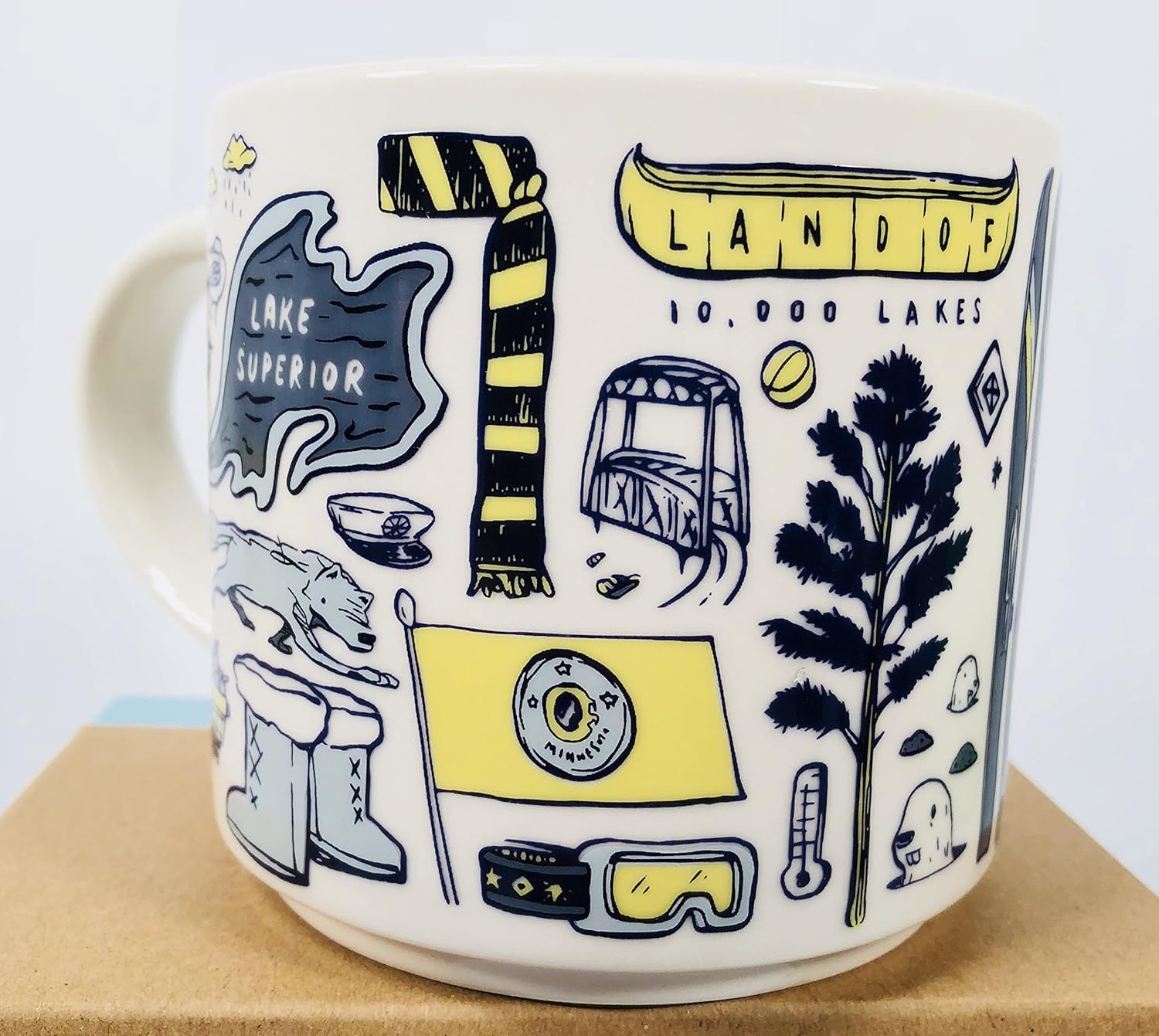 Starbucks Minnesota Mug Been There Series Across the Globe Collection