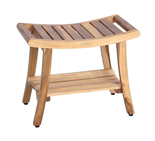 30 Inch, Teak Shower Bench, Teak Shower Stool, Shower Benches for Inside Shower, Teak Bench Shower, Teak Shower Seat, Wooden Shower Bench
