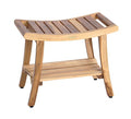 30 Inch, Teak Shower Bench, Teak Shower Stool, Shower Benches for Inside Shower, Teak Bench Shower, Teak Shower Seat, Wooden Shower Bench