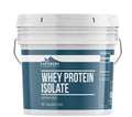 Earthborn Elements Whey Protein Isolate, 1 Gallon Bucket, Protein Powder, Unflavored, Workout Supplement