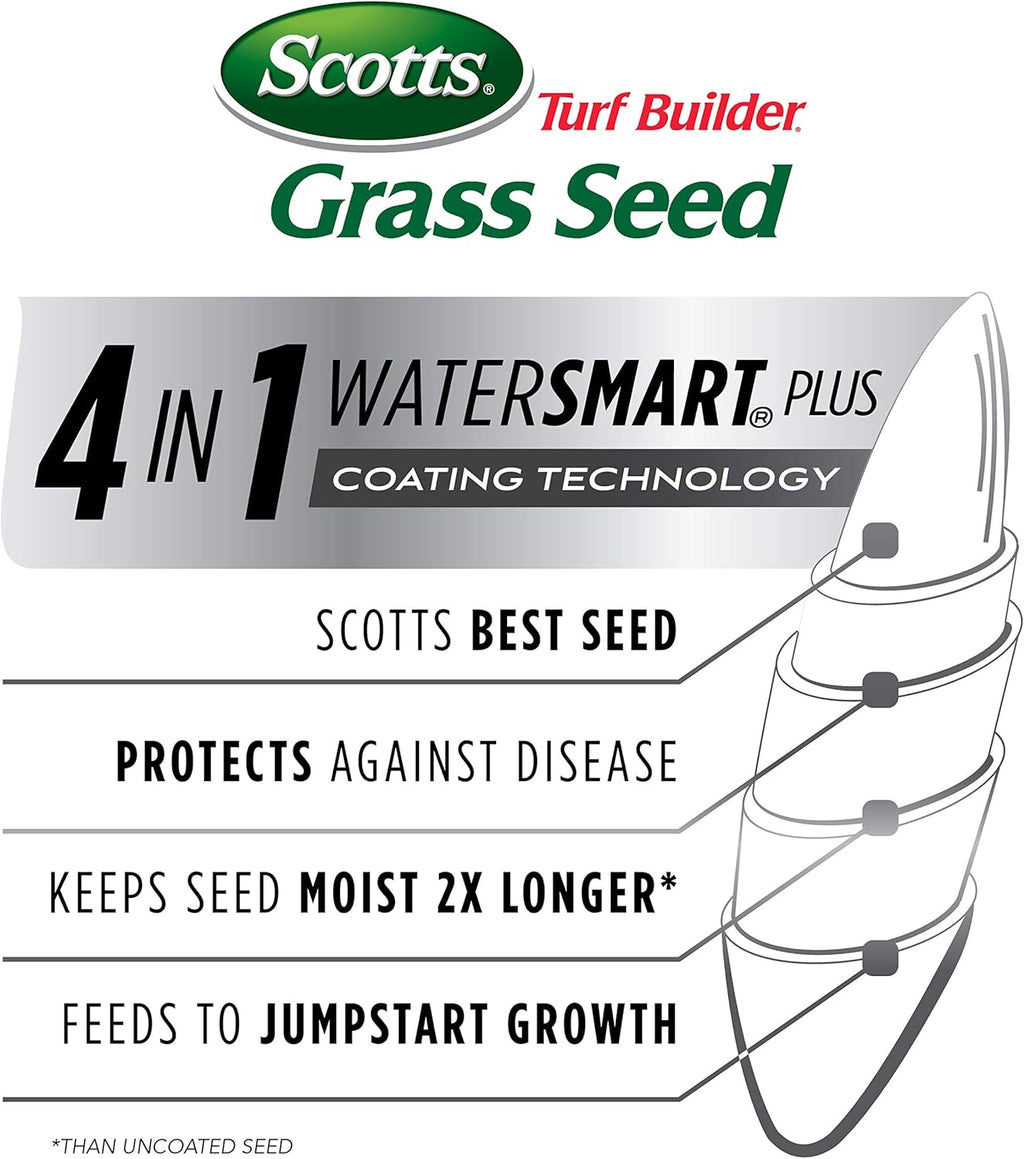 Scotts Turf Builder Grass Seed Bermudagrass, Mix for Full Sun, Built to Stand Up to Heat & Drought, 5 lbs.