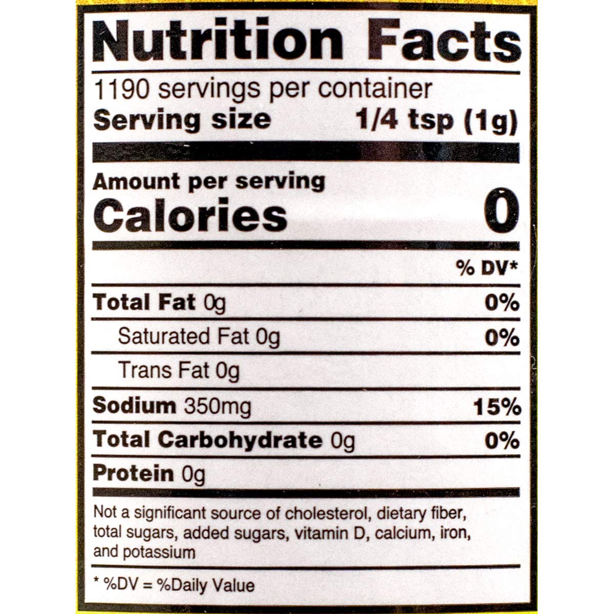 Johnny's Seasoning Salt, No Msg, 42 Oz