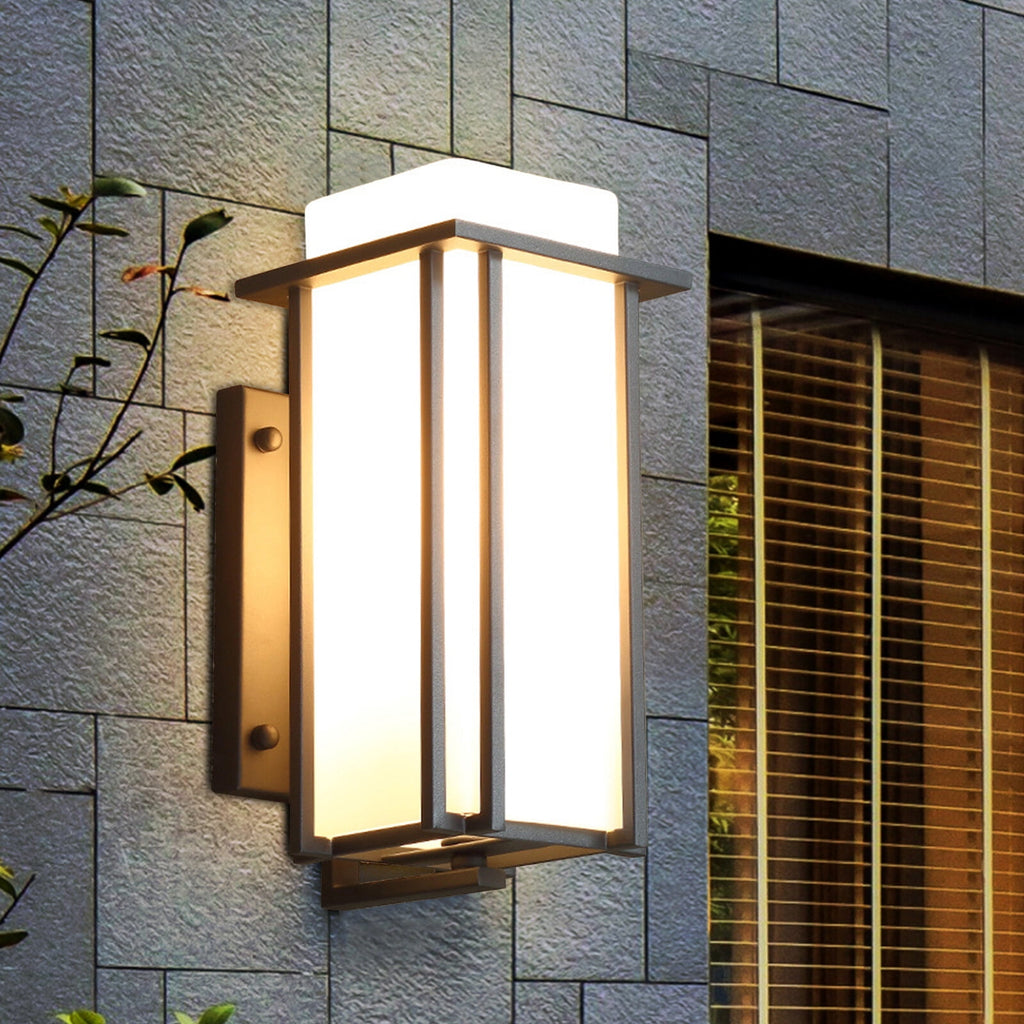 Modern Exterior LED Wall Light Sconce Outdoor Lights Porch Up Down Fixtures 110V (Bulb Not Included)