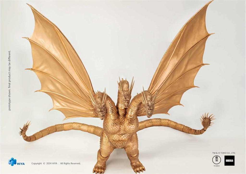 Hiya Toys Godzilla vs. King Ghidorah - King Ghidorah Exquisite Basic Series Previews Exclusive Action Figure
