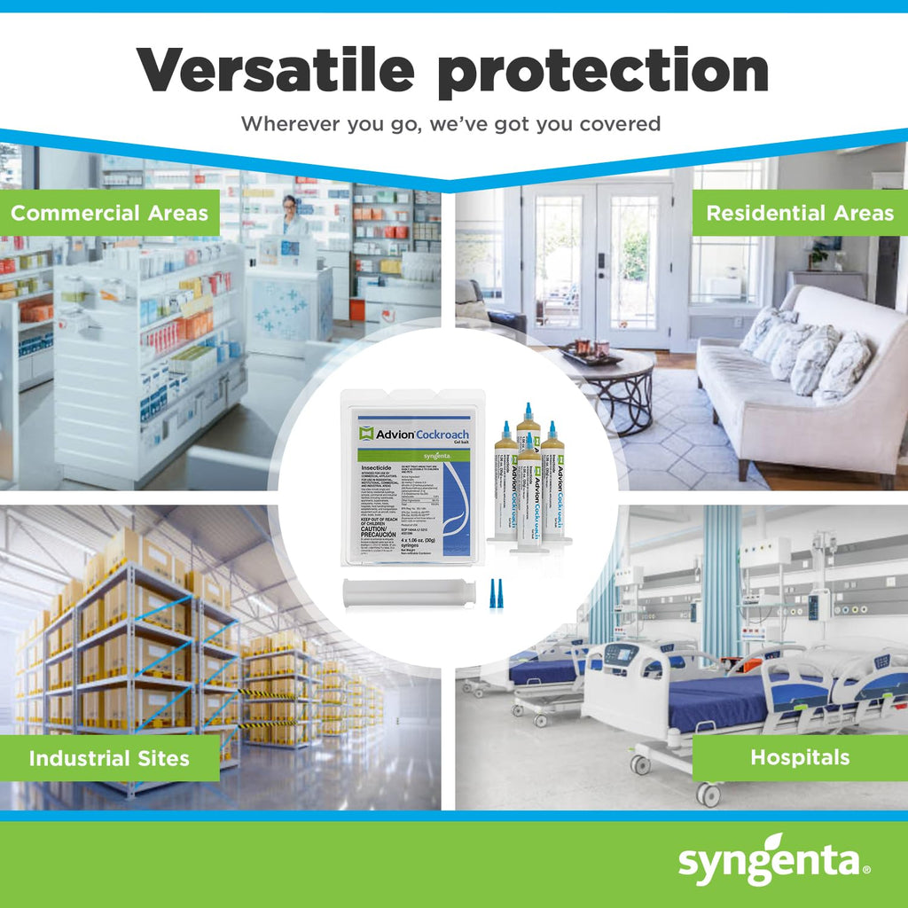syngenta Advion Roach Gel-2 boxes (8 tubes) UNI1017