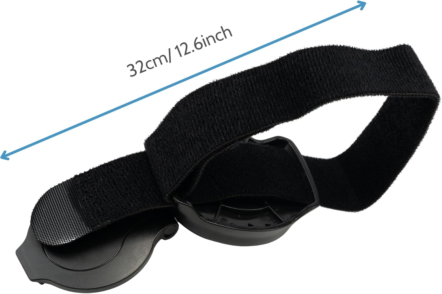 Wearable Bike Wrist – Adjustable 360° Bicycle Rear View Mirror – Safe Bike Accessories for Cyclists, Mountain, Road Bike Riding – Durable Black Plastic Bike Mirror Wristband
