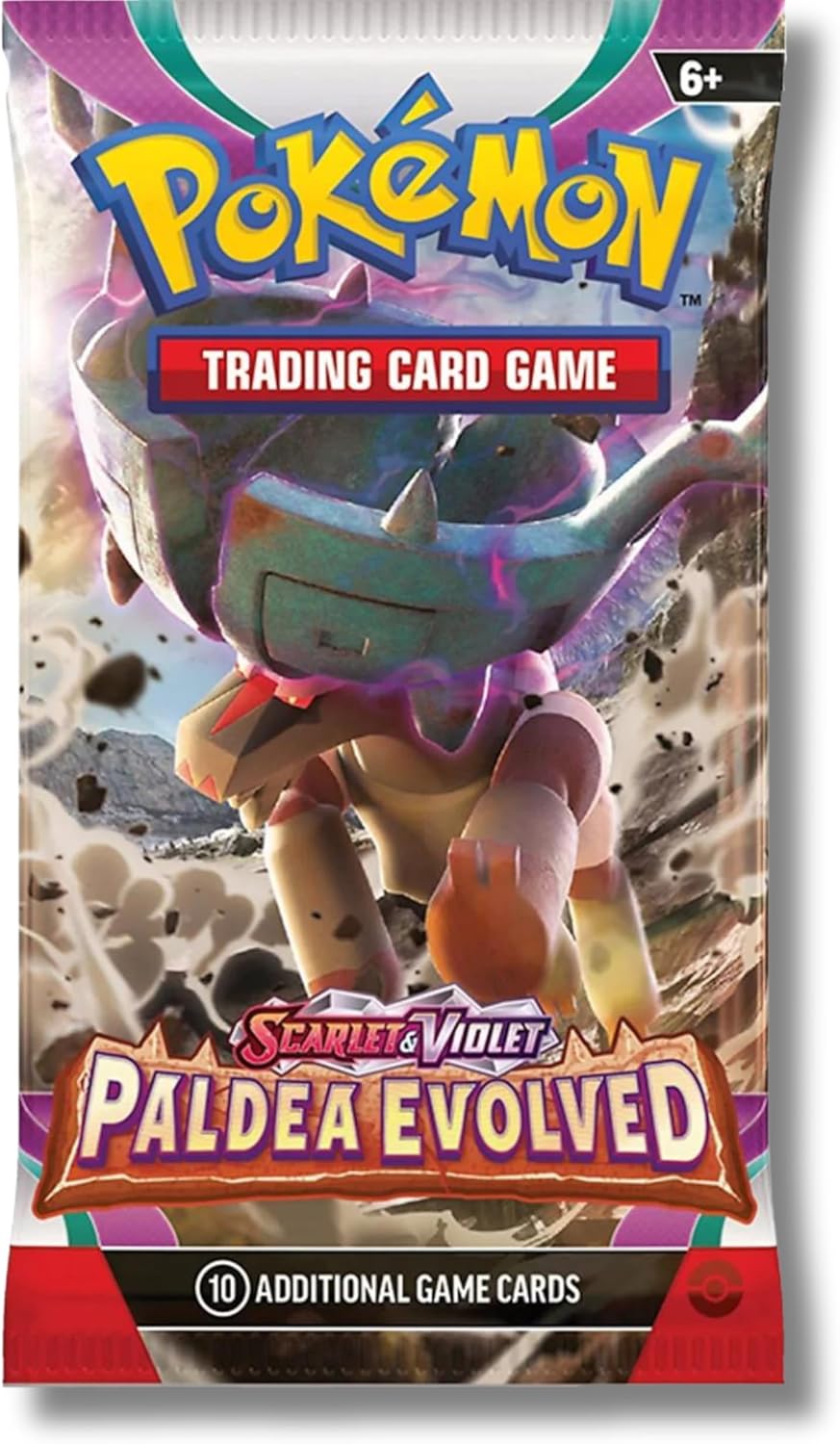 Pokemon Scarlet & Violet Paldea Evolved Booster Pack | Ting-Lu