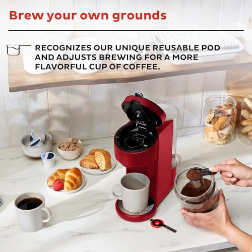 Instant Solo Single Serve Coffee Maker, From the Makers of Instant Pot, K-Cup Pod Compatible Coffee Brewer, Includes Bold Setting and 40oz. Water Reservoir, Brew 8 to 12oz., Black