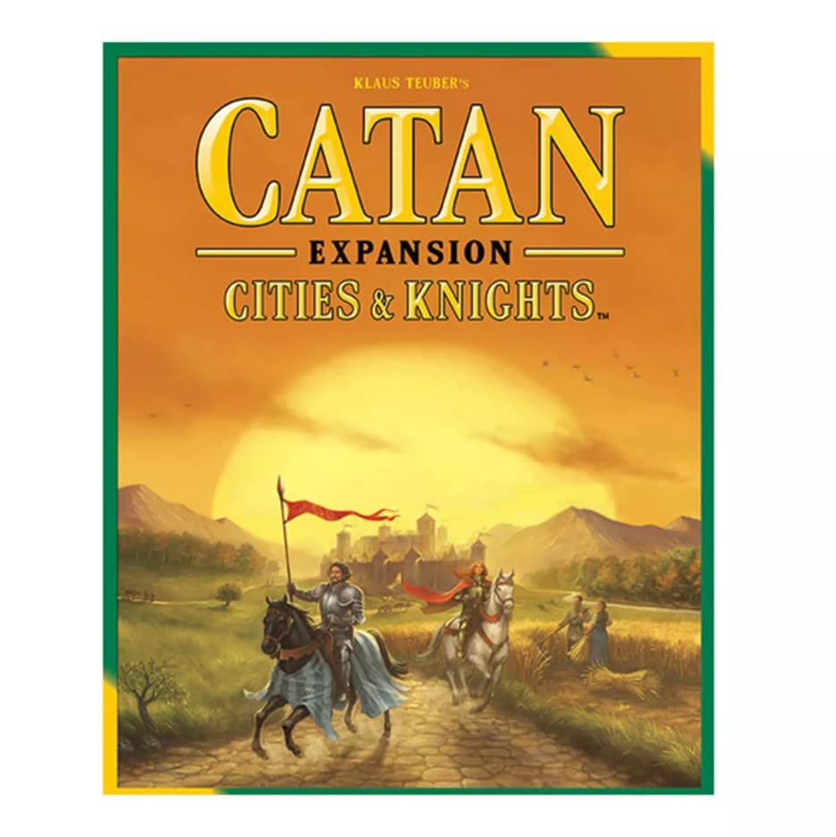 CATAN Cities & Knights Board Game EXPANSION | Strategy Game | Adventure Game | Family Game for Adults and Kids | Ages 12+ | 3-4 Players | Average Playtime 90 Minutes | Made by CATAN Studio