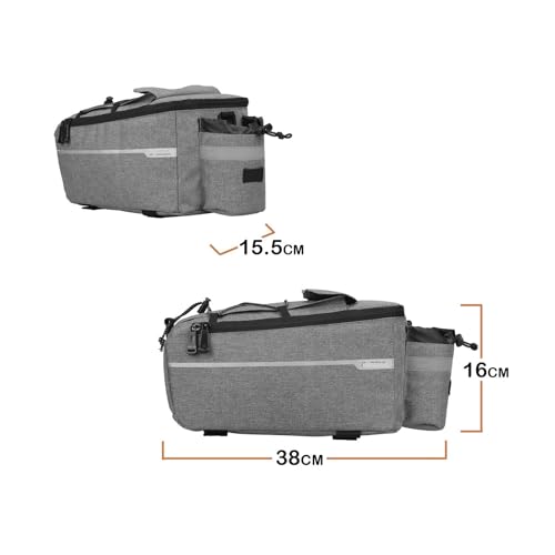 Bike Basket Bicycle Bag Bike Rear Basket Pannier Trunk Bags Back Rack Fit for Seat Bag Cycling Luggage Bag Accessories