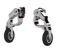 GLK | Comfort and Safe Riding Landing Gear GLX-FC209 Motorcycle Stand Accessories | With Foot Standing Wheel Operated by Electric Switch for BMW | Including Suspension, and Reduction Gear
