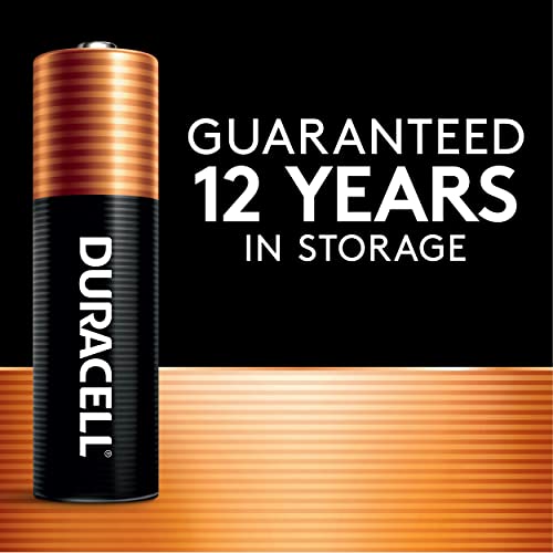 Duracell Coppertop AA + AAA Batteries Combo Pack with Power Boost Ingredients, 24 Count Double A & Triple A Battery with Long-Lasting Power, Alkaline Battery - 48 Count Total
