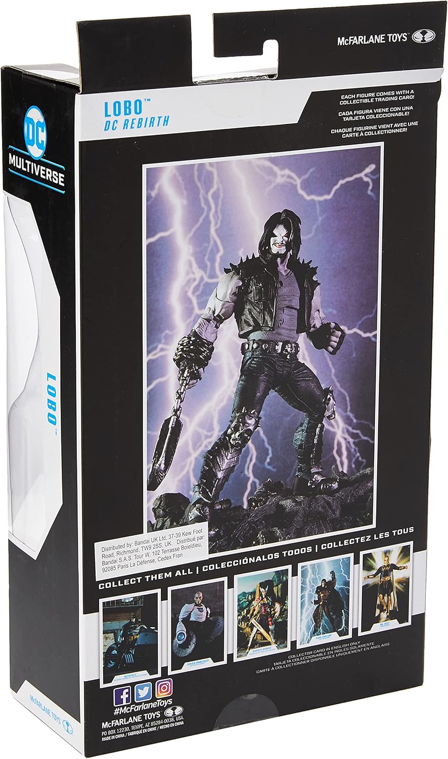 McFarlane Toys DC Multiverse Lobo (DC Rebirth) 7" Action Figure with Accessories